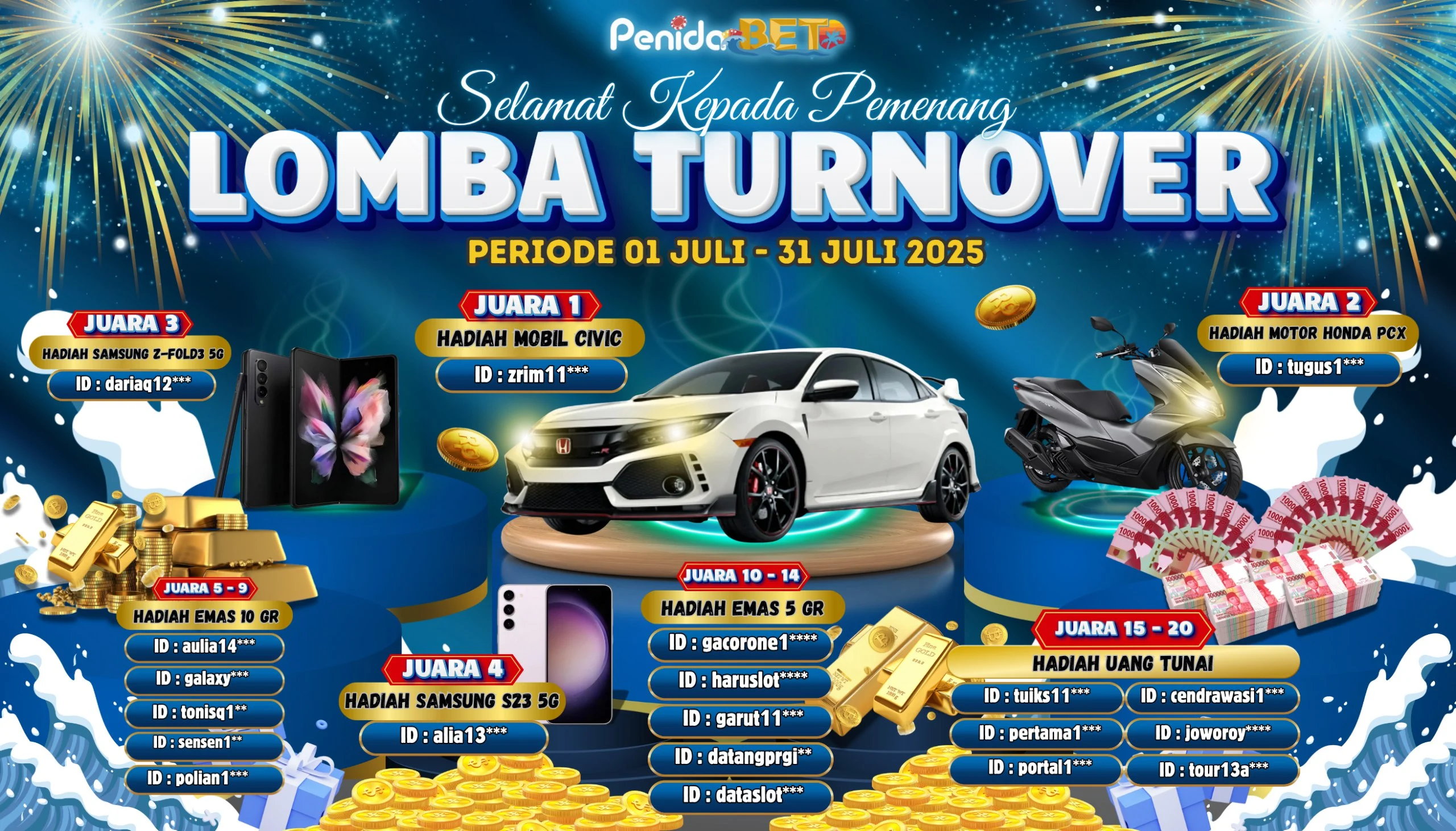 PEMENANG LOMBA TURNOVER