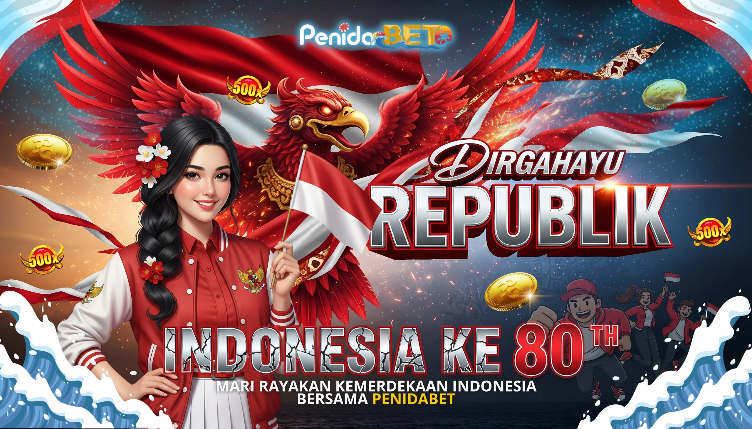 HUT RI KE 80