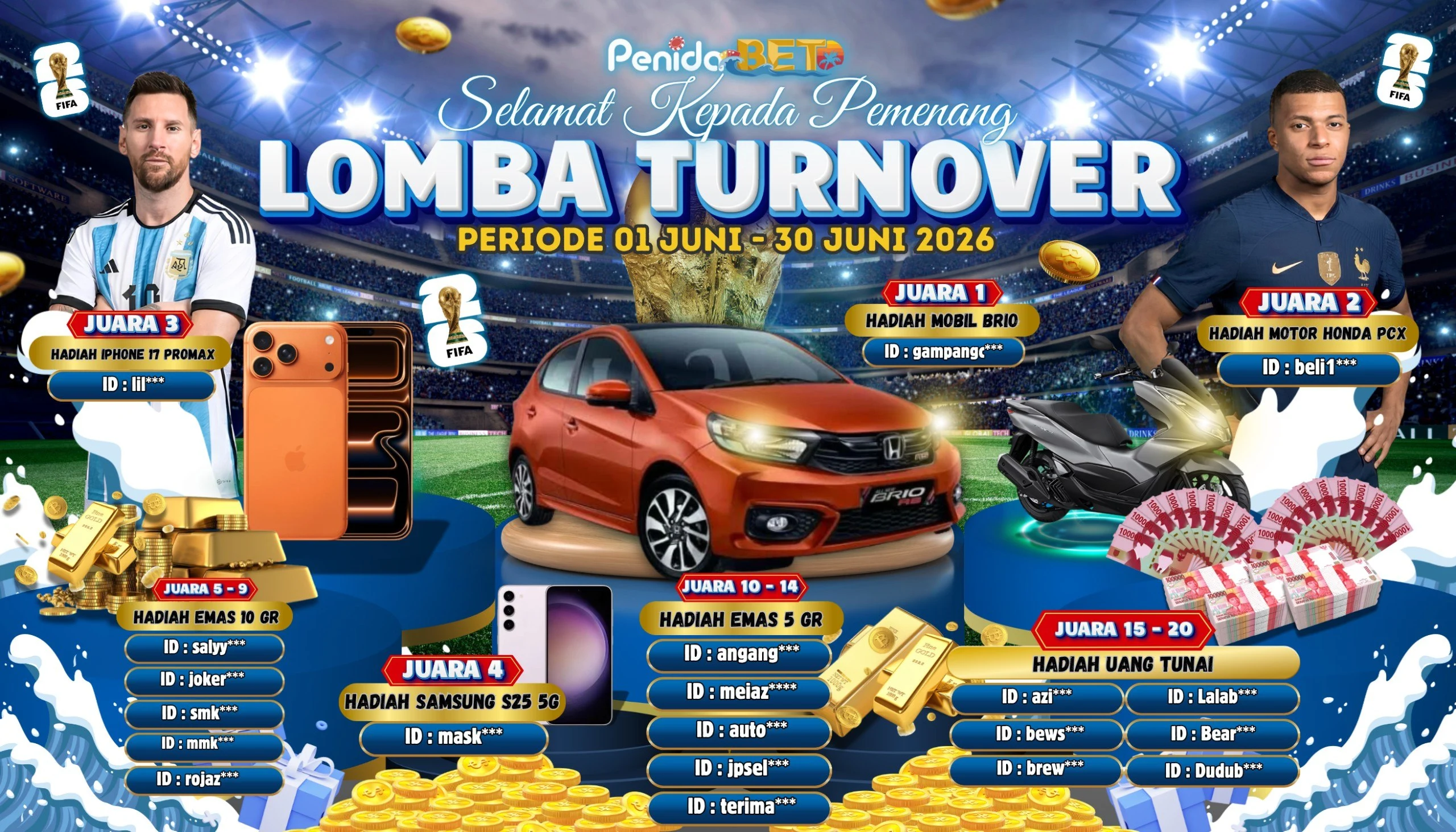 LOMBA PEMENANG TURNOVER PERIODE FEBRUARY 2026