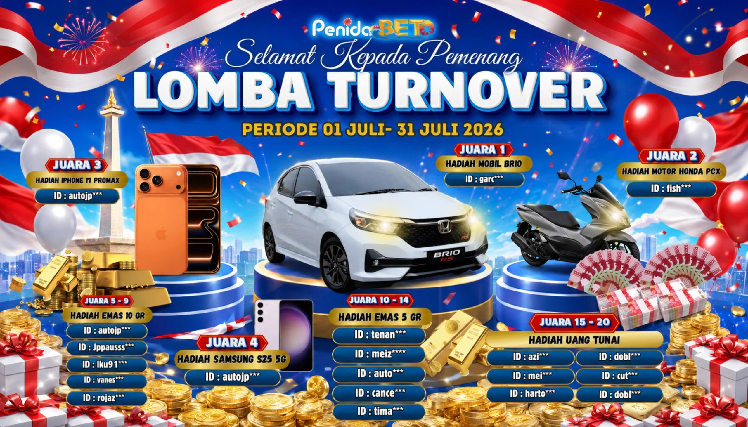LOMBA PEMENANG TURNOVER PERIODE FEBRUARY 2026
