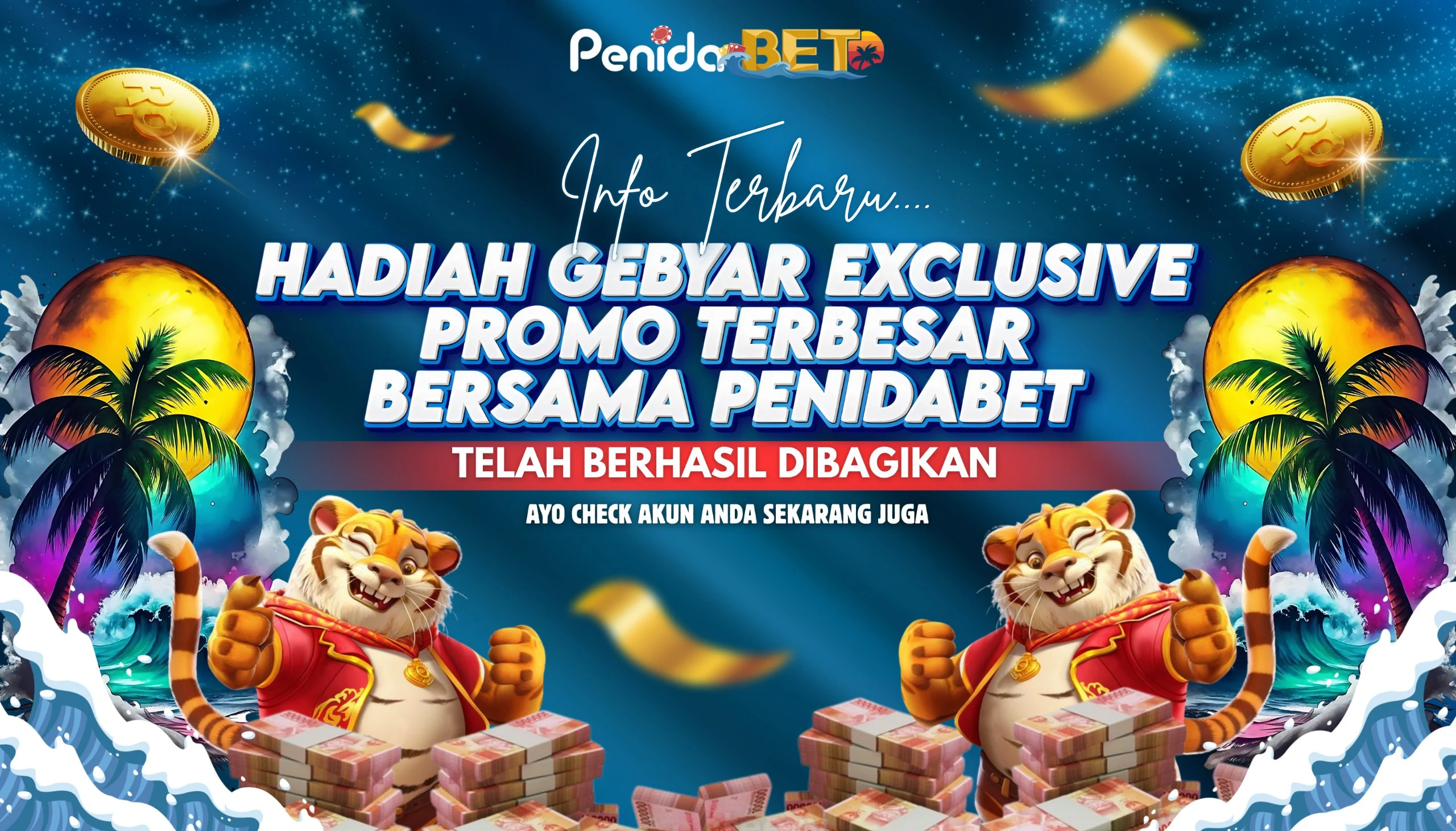 BONUS SUDAH DI BAGIKAN
