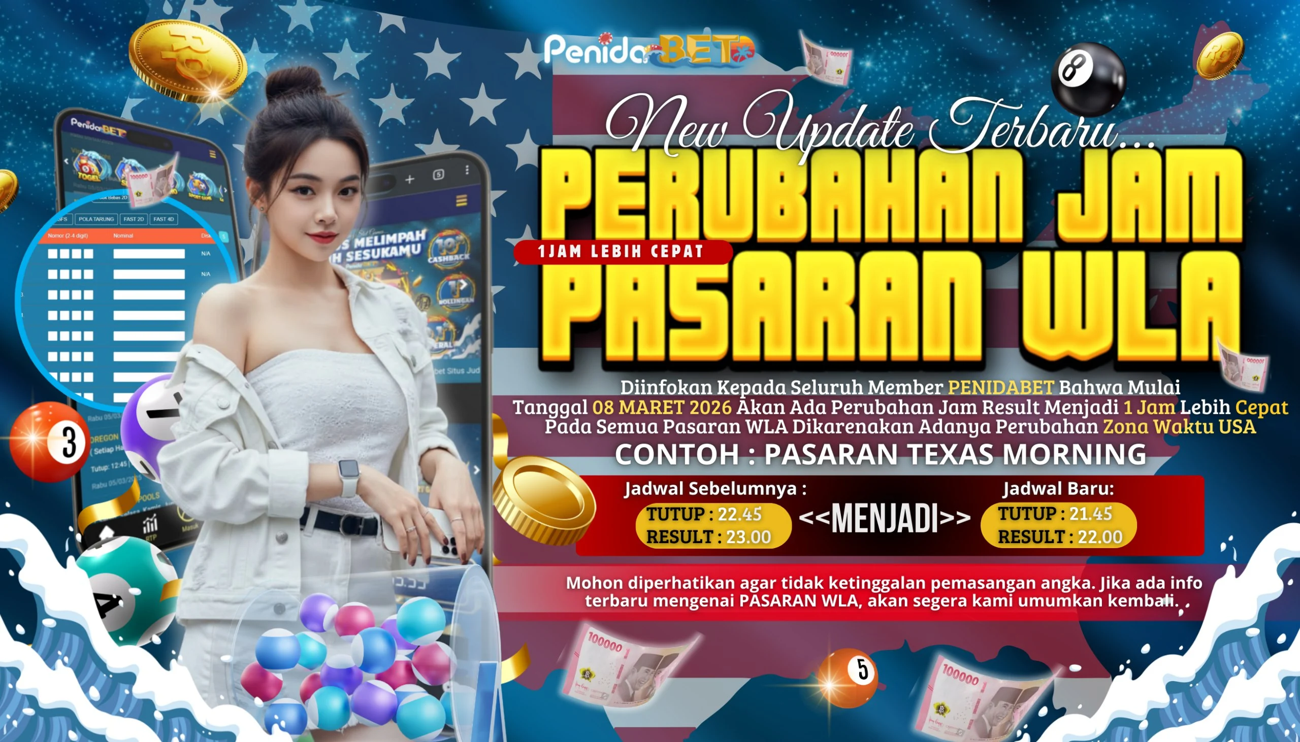 PERUBAHAN JAM RESULT