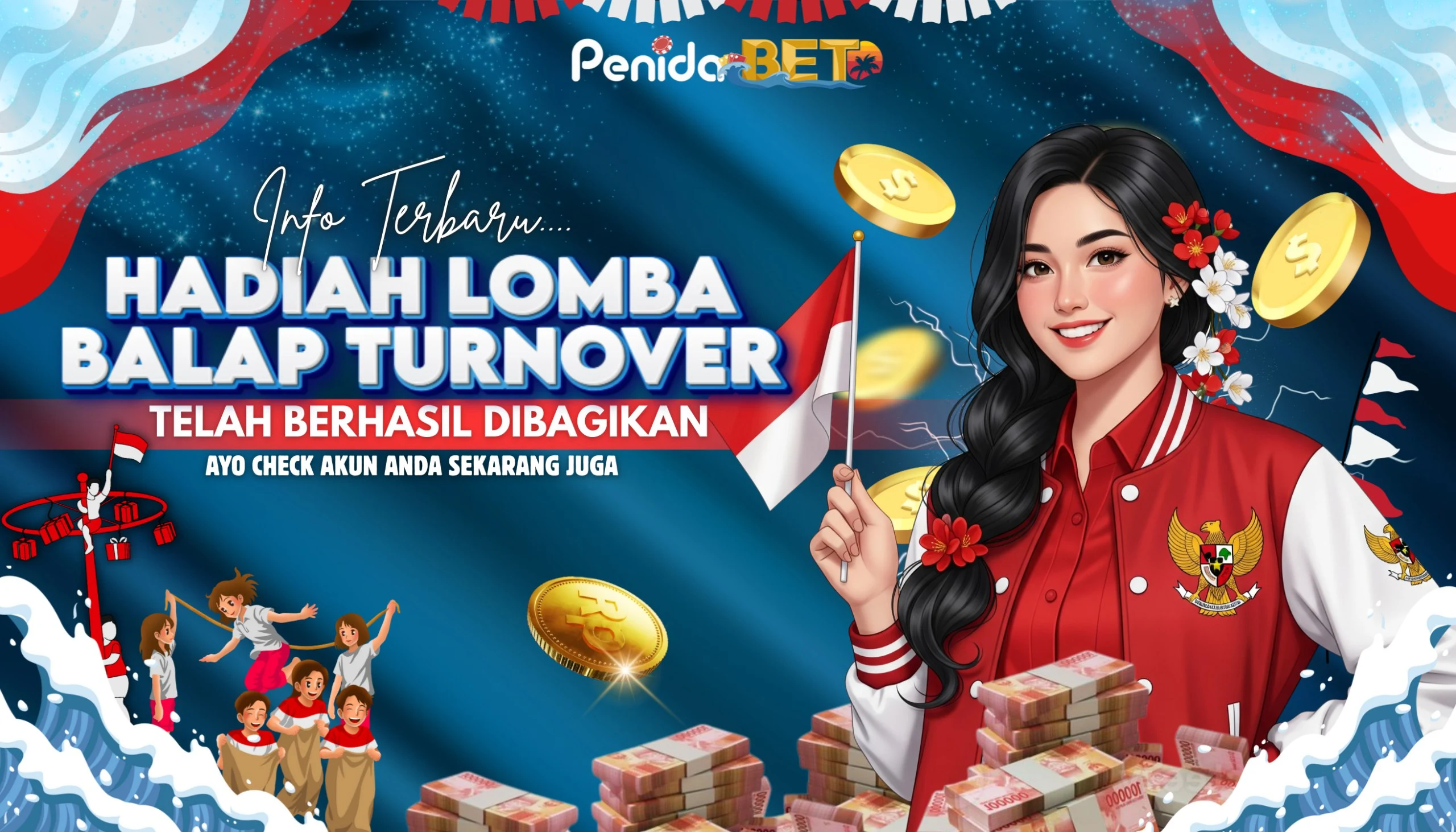 HADIAH LOMBA BALAP TURNOVER 2025