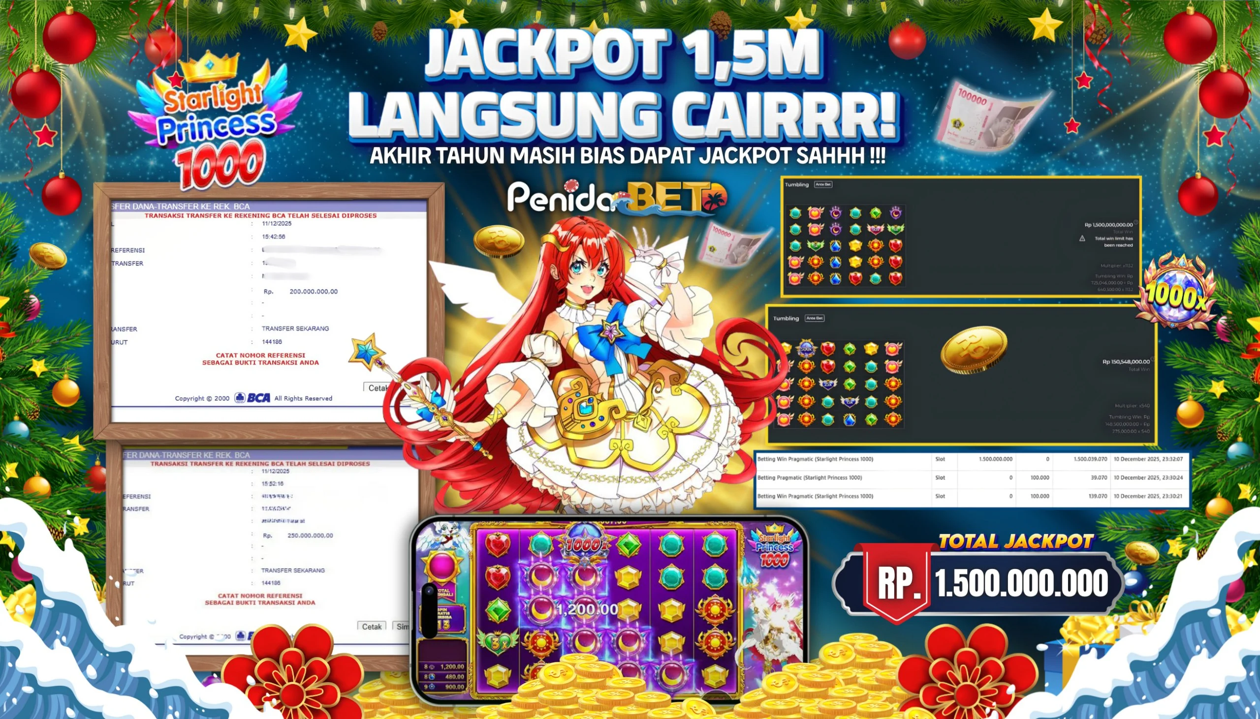 JACKPOT AKHIR TAHUN DI PENIDABET